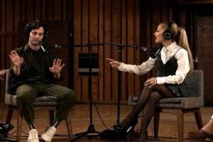 Ariana Grande no podcast 'Popcrushed'