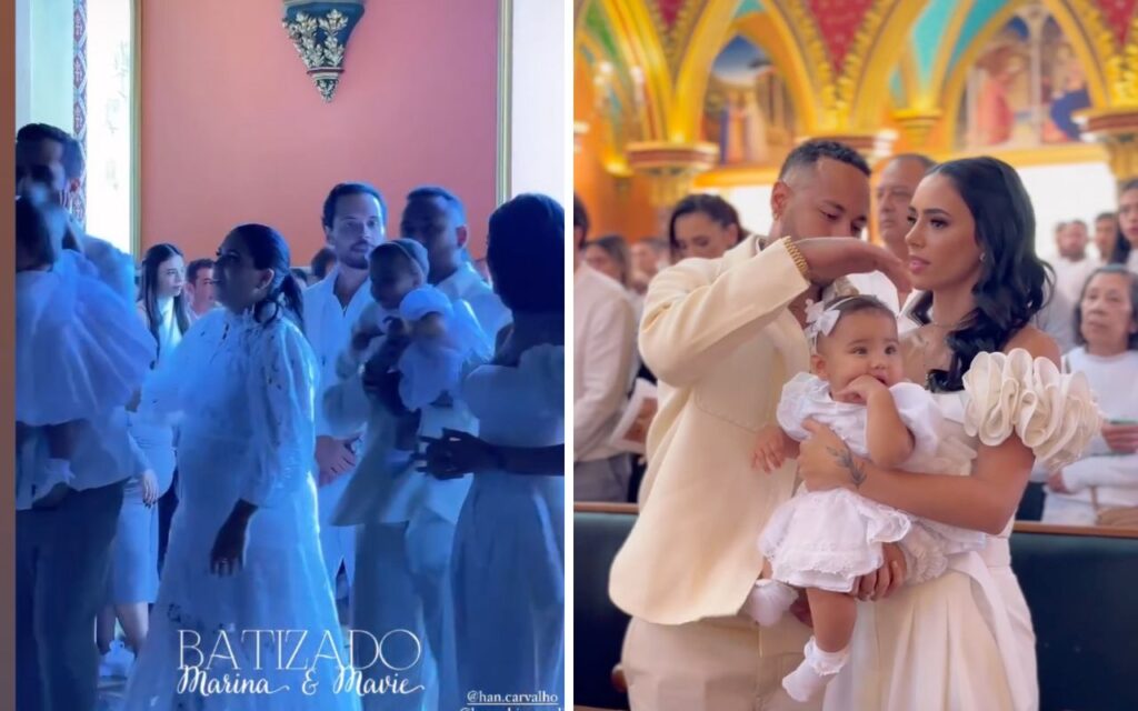 Bruna Biancardi e Neymar batizam Mavie em SP. Saiba como foi a cerimônia!