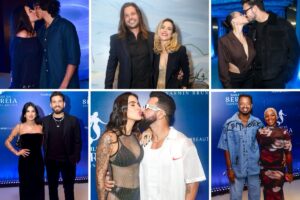 Casais na festa de aniversário de Yasmin Brunet