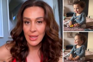 Claudia Raia e o filho, Luca