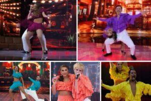 Dança dos Famosos Lexa, Samuel de Assis, Enrique Diaz, Juliano Floss, Lucy Alves