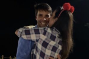 daniel cady e ivete sangalo abraçados em festa junina