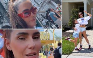 Deborah Secco e a filha Maria Flor em Orlando: ‘Juntas sempre!’