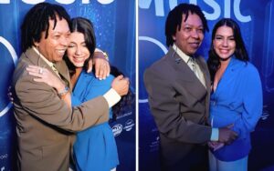 Fernanda Bande chora ao realizar sonho de conhecer Djavan