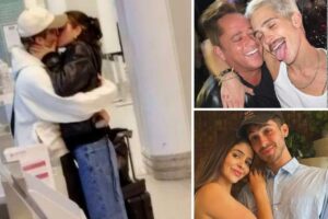Leonardo e Naira, pais de João Guilherme, comentam romance com Bruna Marquezine