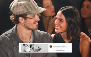 Bruna Marquezine elogia post romântico de João Guilherme