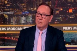 Kevin Spacey no programa de Piers Morgan