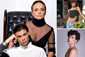 Luiza Tomé e o filho, Luigi