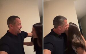 Malvino Salvador e a filha Sofia