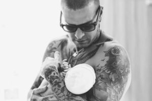 Mateus Verdelho e terceiro bebê