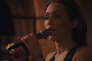 Miley Cyrus em O Próximo Convidado Dispensa Apresentações com David Letterman