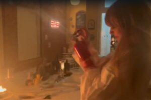 Taylor Swift apaga incêndio