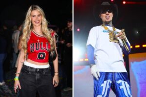 Yasmin Brunet assiste show de MC Daniel no Salve o Sul