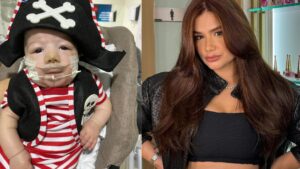 Ingra Soares presta homenagem a filho que completaria 1 ano