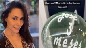 Nadja Haddad comemora aniversário de filho na UTI