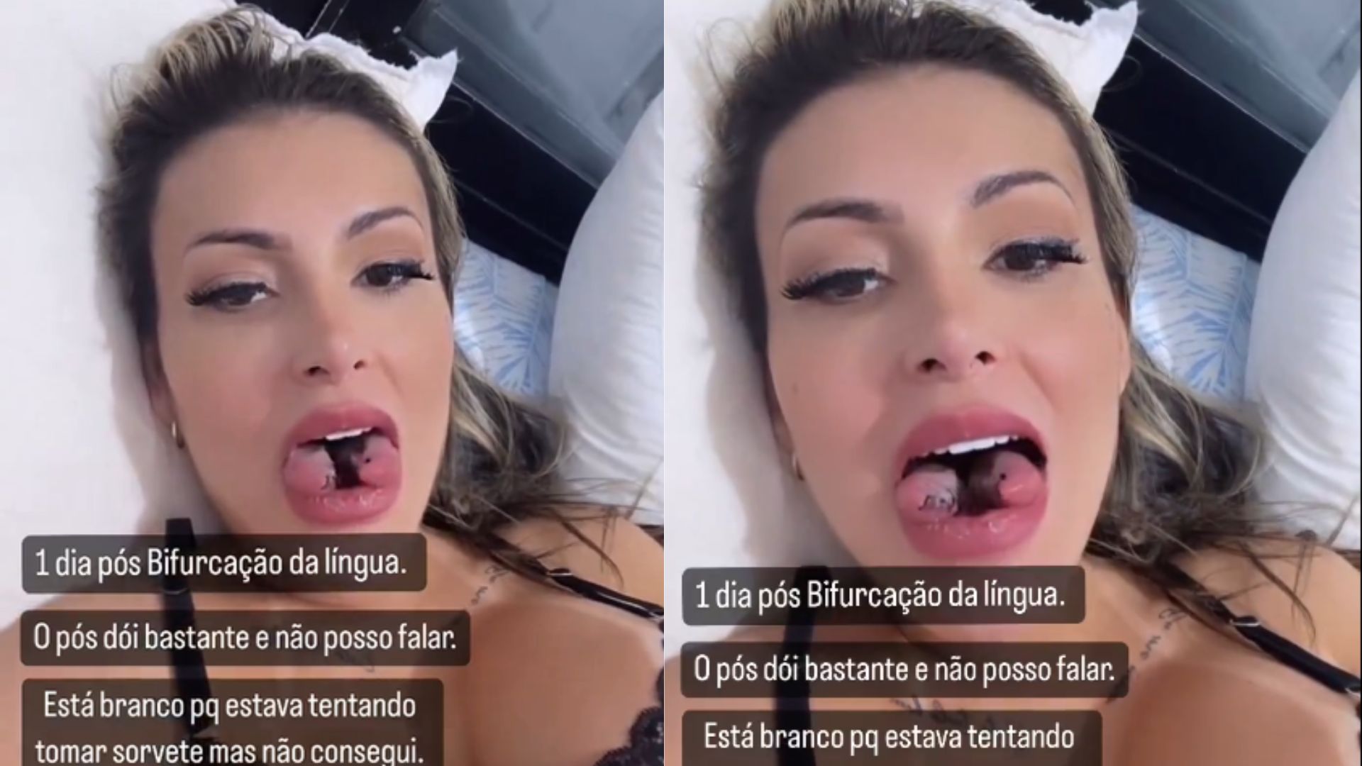 Andress Urach faz birfucação e seguidores criticam