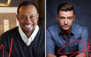 Justin Timberlake e Tiger Woods abrem bar esportivo de luxo na Escócia