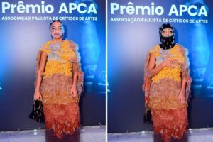 Alice Carvalho recebe prêmio