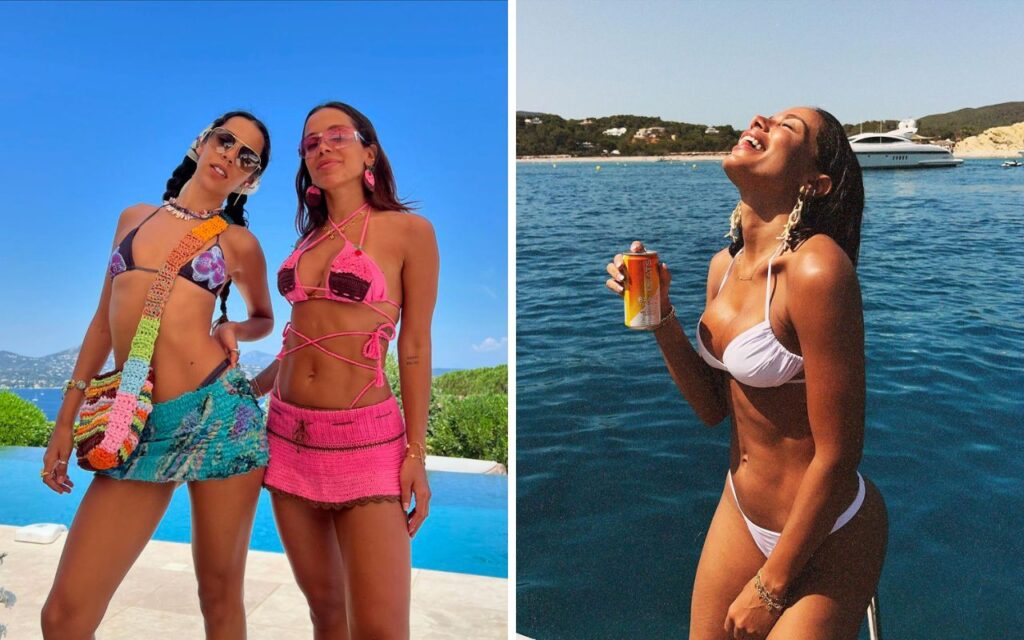 Anita e Marina Sena em Saint-Tropez