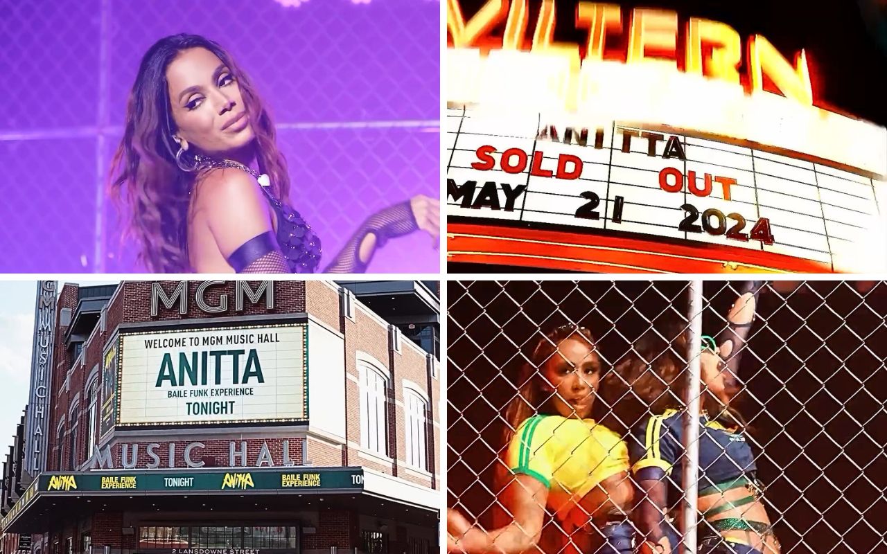 Anitta celebra sucesso da turnê internacional "Baile funk experience"
