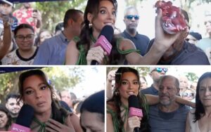 A emoção de Bia Reis na feira de Camelô onde vendia morangos