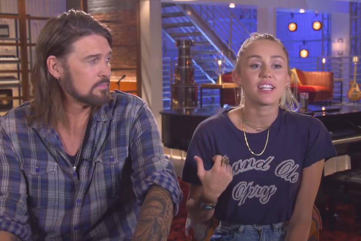Billy Ray e Miley Cyrus