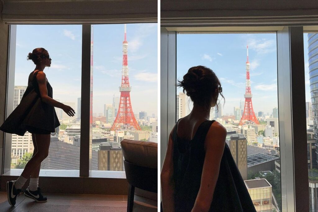 Bruna Marquezine em Tóquio, no Japão