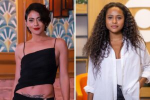 Carol Castro e Duda Santos