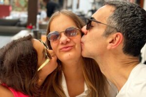 César Tralli e Rafaella Justus