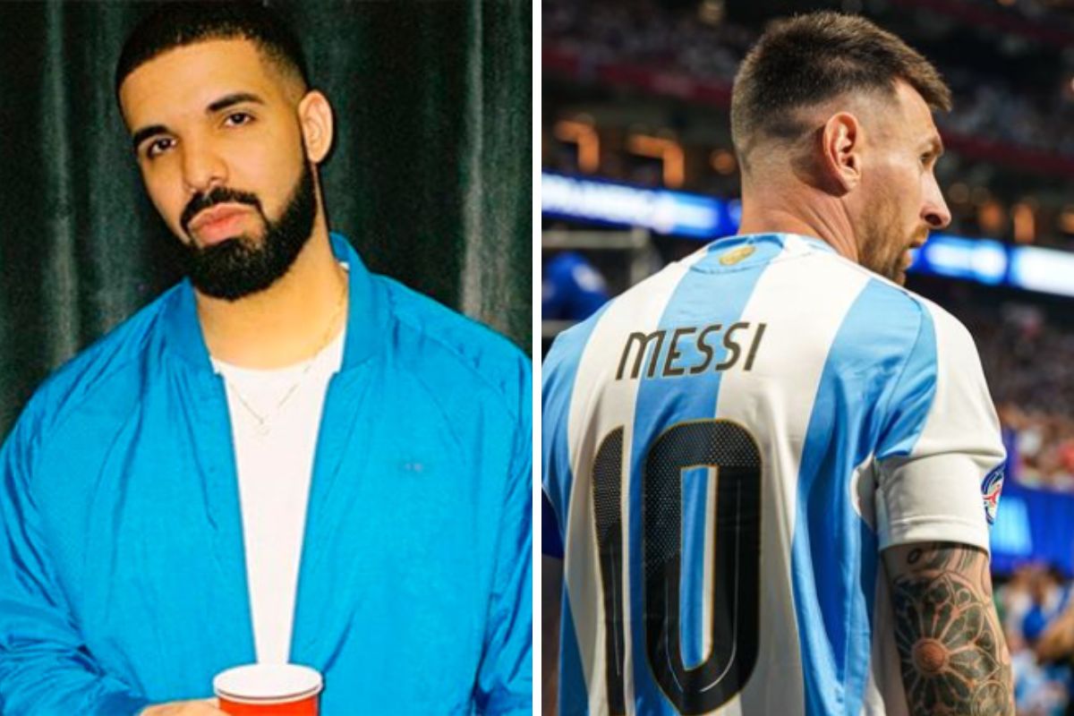 Drake e Lionel Messi