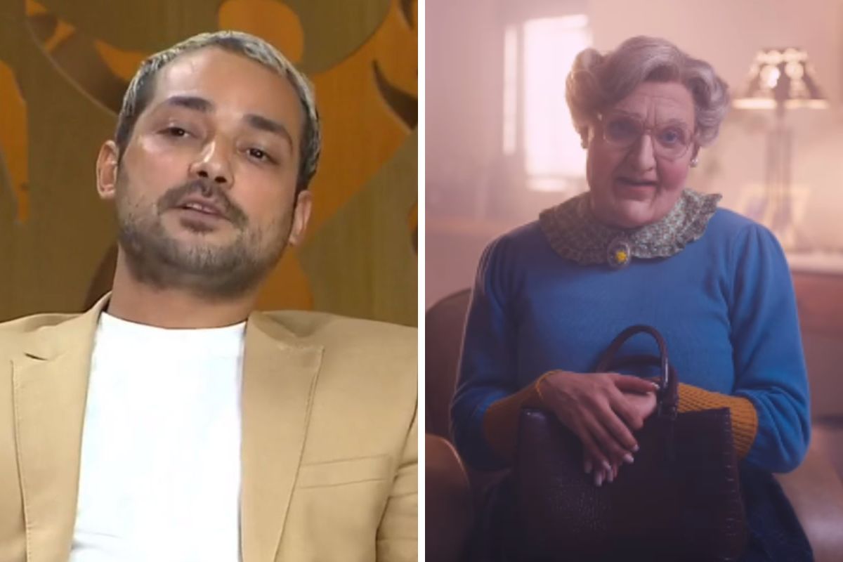 Eduardo Sterblitch como Sra. Doubtfire