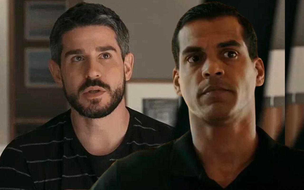 ‘Renascer’: Eriberto e José Bento saem no tapa em casamento de Buba e José Augusto