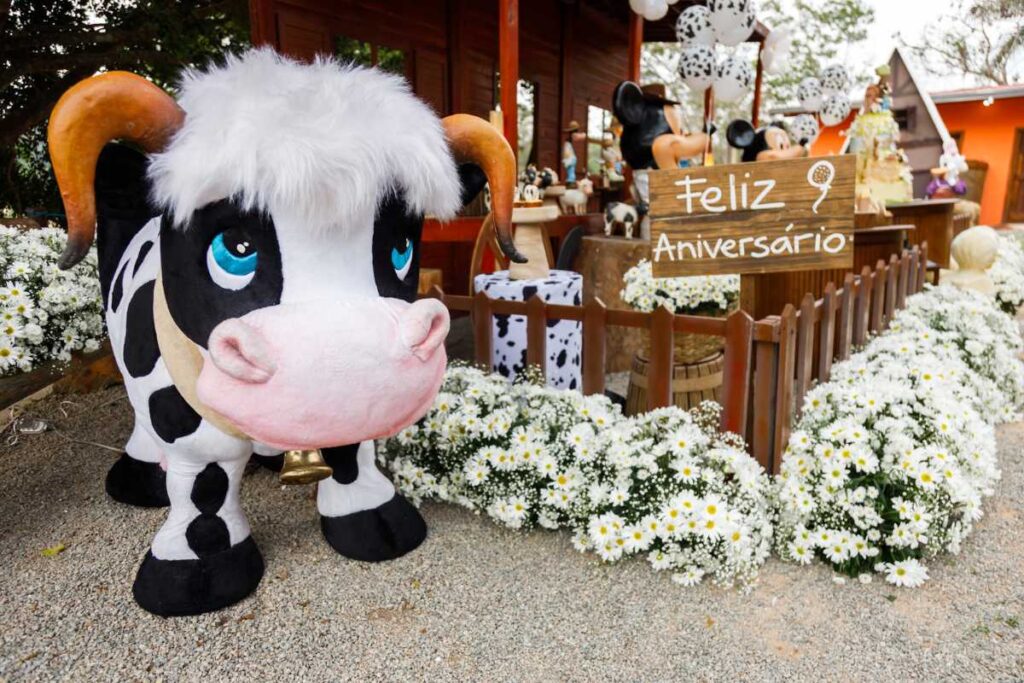 Decoração da festa de aniversário de Pietra, filha de Biel e Tays Reis