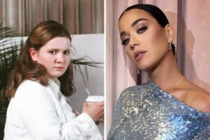 fotomontagem de abigail bresli e katy perry