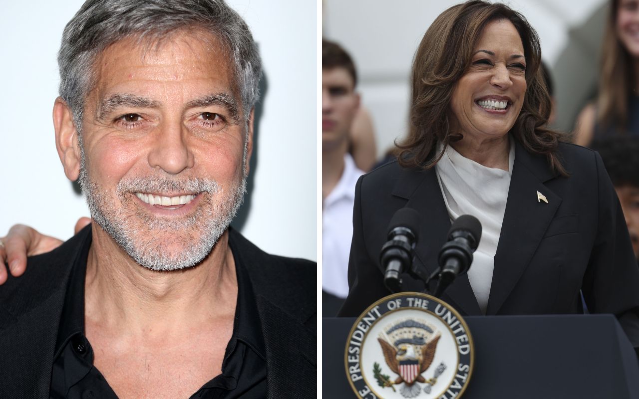 George Clooney apoia Kamala Harris