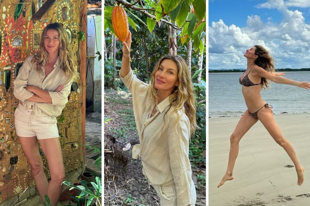 Gisele Bündchen na Bahia