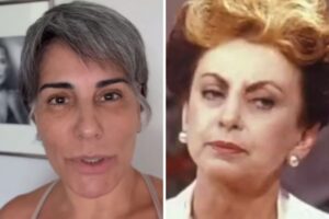 Gloria Pires e Odete Roitman, interpretada por Beatriz Segall