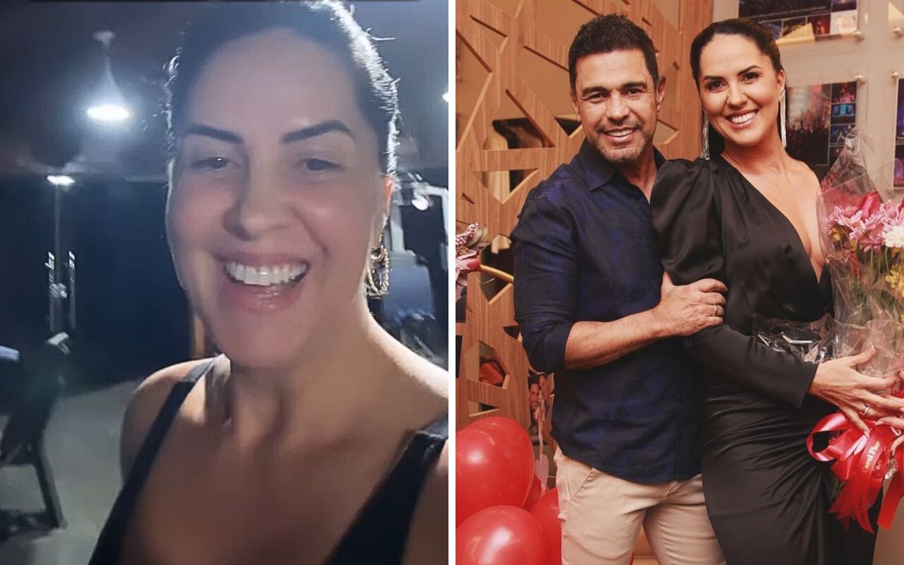 Graciele Lacerda adia casamento com Zezé Di Camargo devido à gravidez
