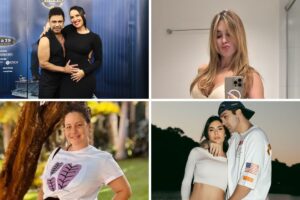 Gravidez: relembre famosas que esperam seus bebês