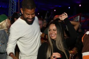 Viviane Araújo e Guilherme Militão