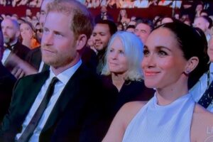 Príncipe Harry e Meghan Markle na premiação ESPY Awards