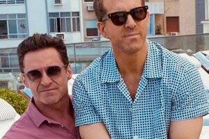 hugh jackman e ryan reynolds no rio de janeiro