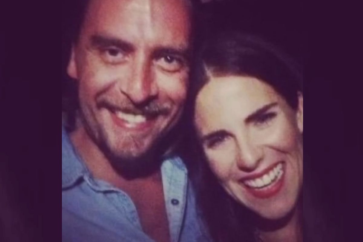 Karla Souza e o irmão Adrián Olivares