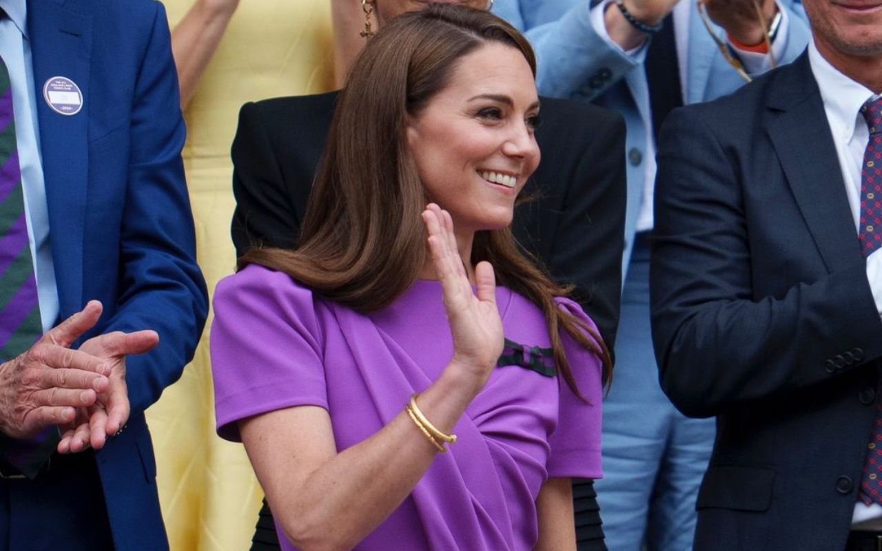 Kate Middleton na final de Wimbledon 2024