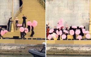 Lady Gaga ensaia para a abertura da Olimpíada em Paris