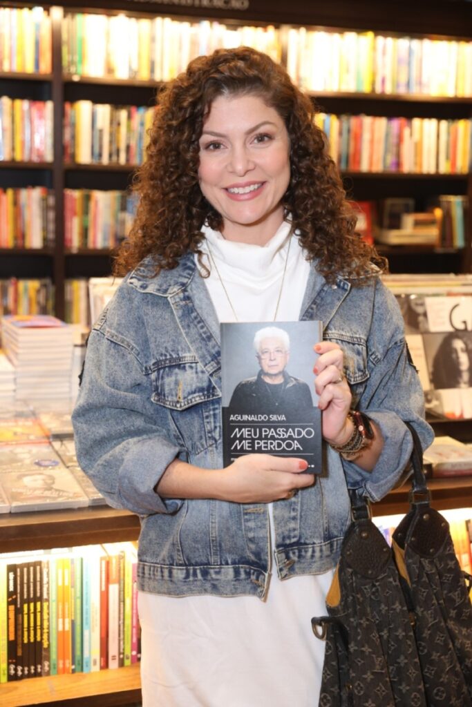 Lançamento do livro de Aguinaldo Silva - Bárbara Borges