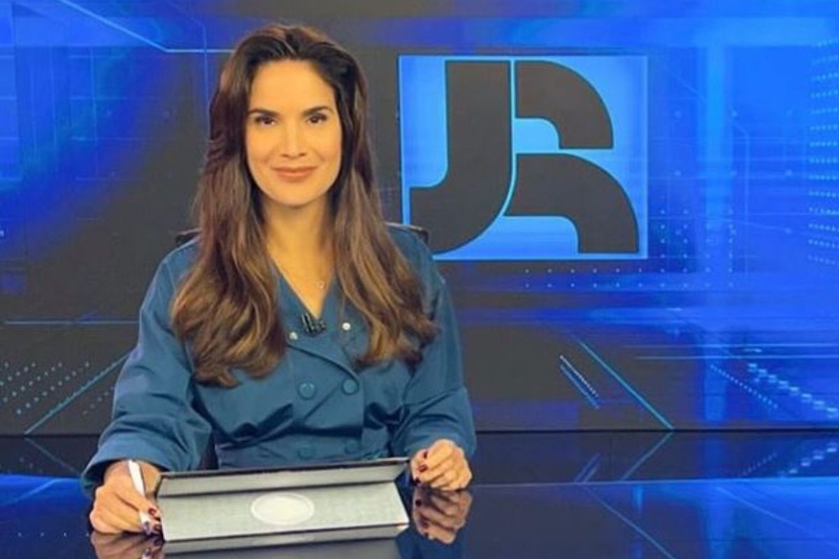 Renata Varandas no Jornal da Record
