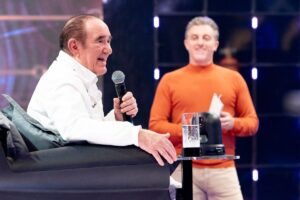 Renato Aragão e Luciano Huck