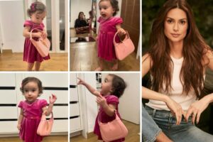 Thaila Ayala e a filha Tereza