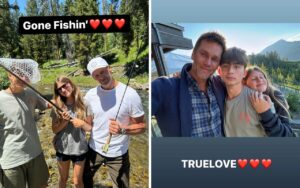 Tom Brady leva os filhos para uma viagem de aventura